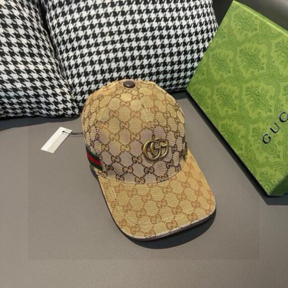 Gucci Canvas Web Detail Baseball Cap🌞🌞 - Picture 4 of 9
